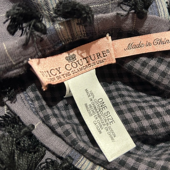 Juicy Couture Reversible Two Sided Scarf - Picture 4 of 8